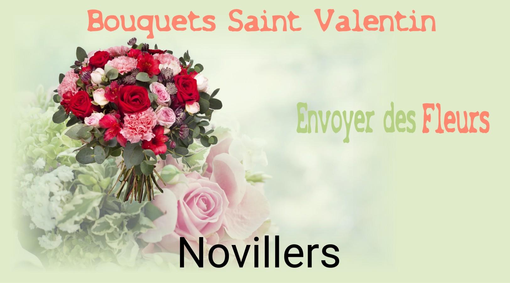 Roses de Saint-Valentin livrées à Novillers